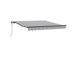 Toldo Retrátil Automático 300x250 Cm Antracite e Branco MAISON EXCLUSIVE