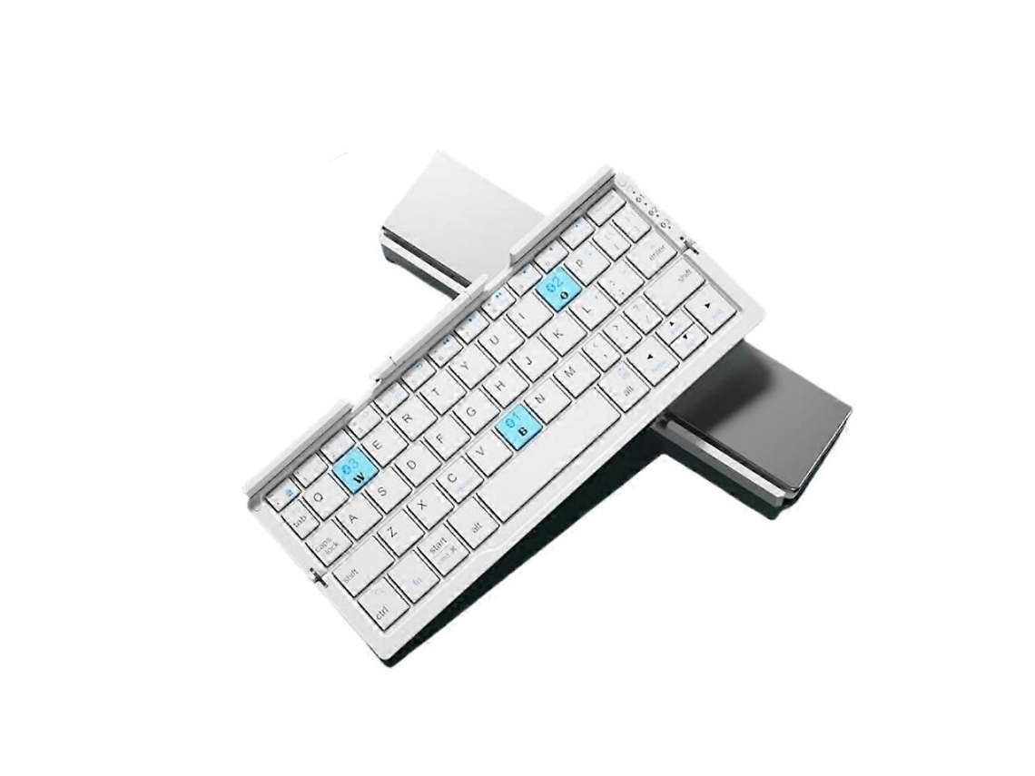 Teclado Dobrável B.o.w Mini, Teclado Portátil Sem Fio Recarregável Ly Ebike