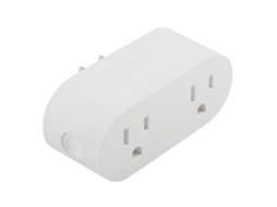 Laxiscreed Tomada Inteligente De Porta Dupla Com Controle Por Voz, App Mobile E Monitoramento De Energia