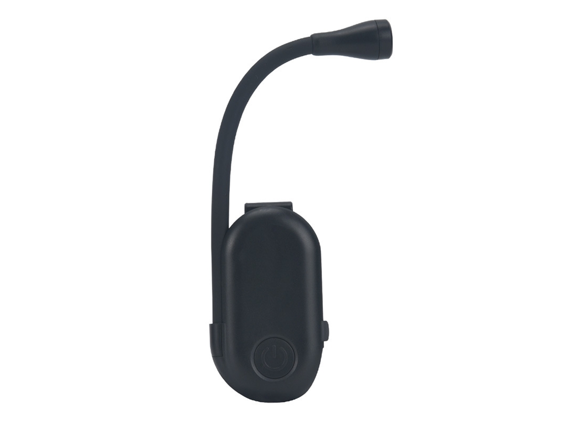 Lâmpada Grampo Dimável 3 Configurações Usb Recarregável P Livro ZYBLSSBB