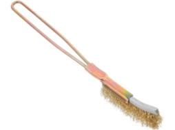 Escova De Limpeza Metal Com Cerdas Aço Inoxidável E Cobre Para Remoção Ferrugem, Ferramenta Multifuncional Adequada Para
