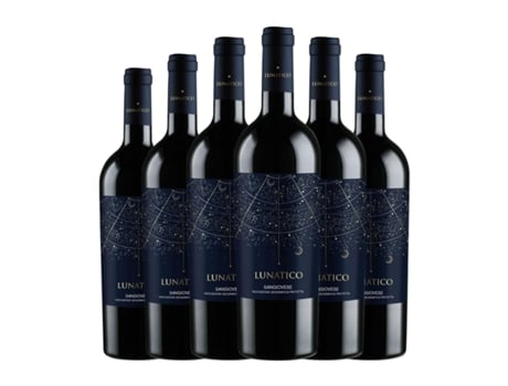 Vinho FANTINI Lunatico Sangiovese (0.75 L - 6 Unidades)