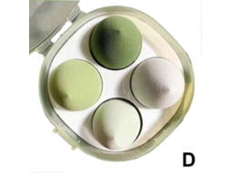 Conjunto De Esponjas De Maquiagem Beauty Egg Para Base E Base Com Caixa De Ovo Perfeita Everley891