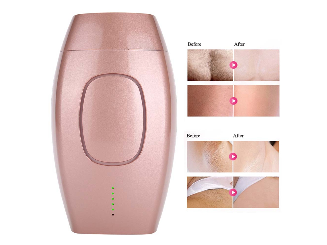 2026 máquina de Depilación Con Laser Ipl Painless para Cuerpo Y Partes Privadas Epilador Depilador Rosa