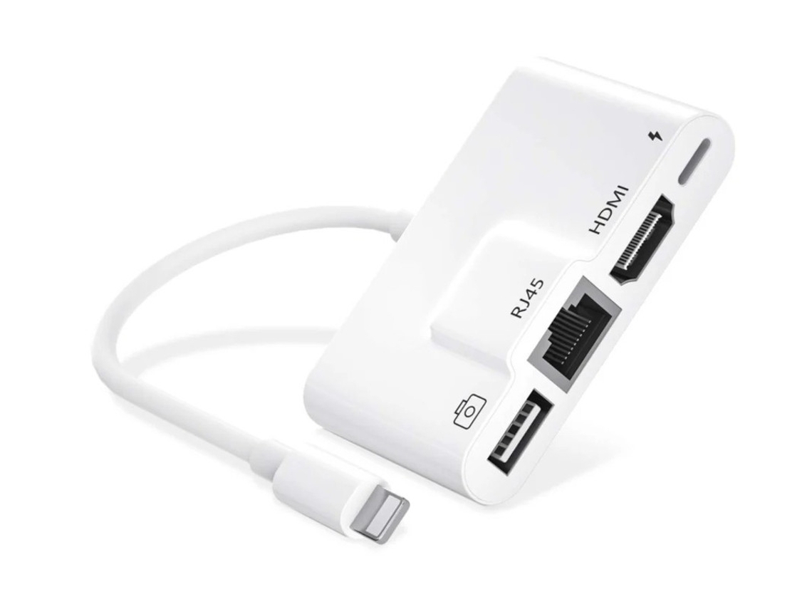 Adaptador Lightning Para Hdmi Branco