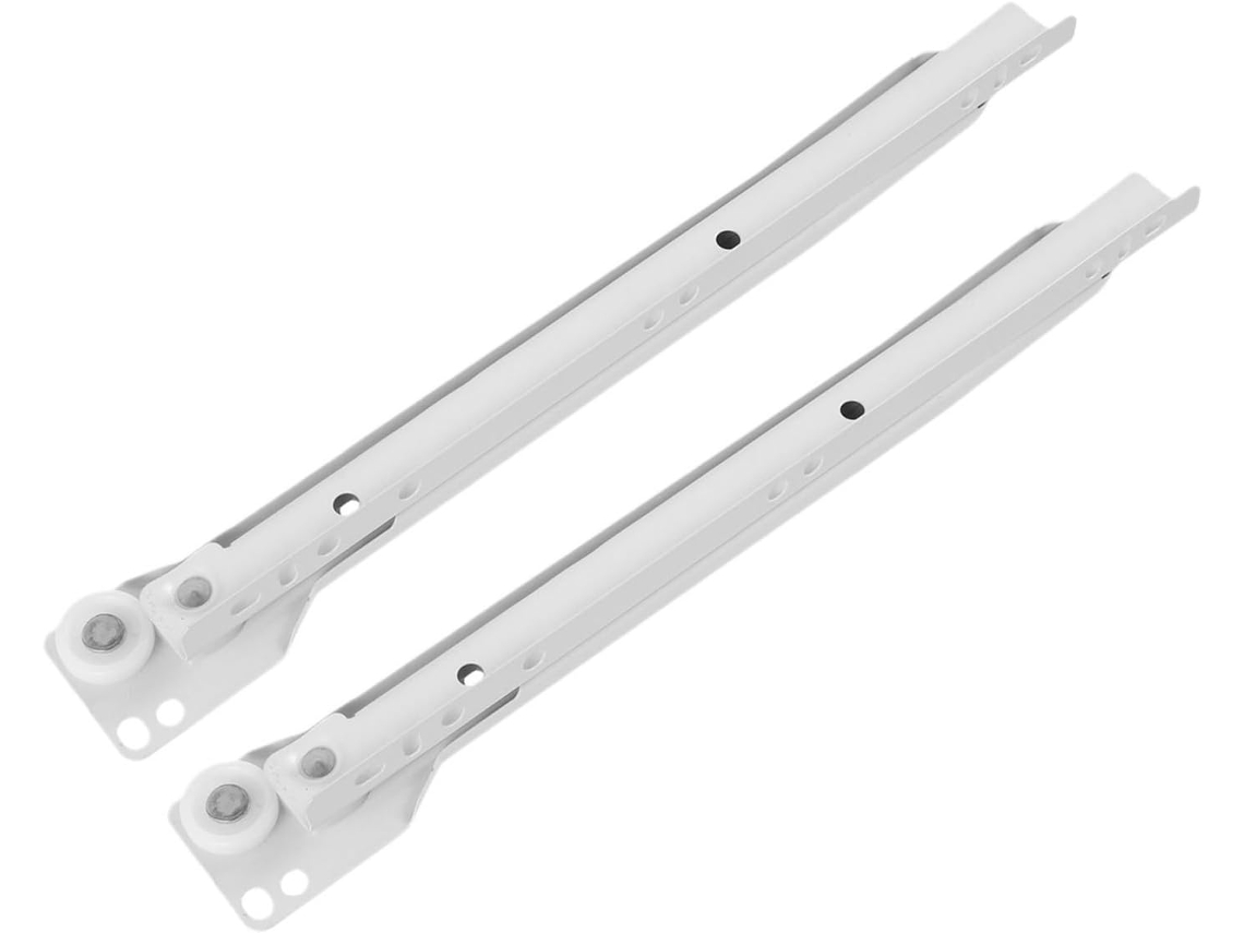 2 Pares De Corrediças Aço Para Gavetas
