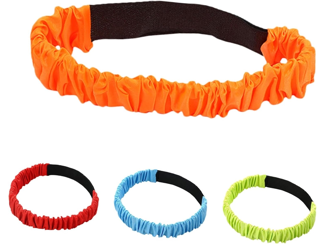 Toddmomy Conjunto De 4 Elásticos Para Corrida Três Pernas, Cordas Elásticas Jogos Revezamento, Acessórios