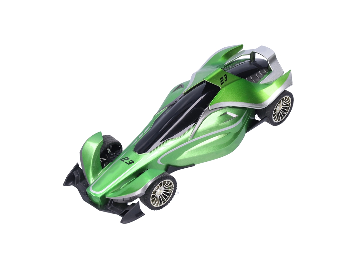 Primerox brinquedo Carro Rc Controle Remoto por Relógio com Controle de Voz Recarregável Verde