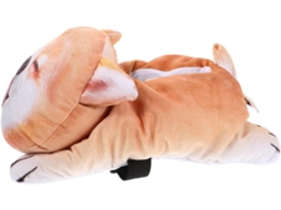 Suporte para tela Pelúcia em formato de caixa com design animado, para decoração de casa.