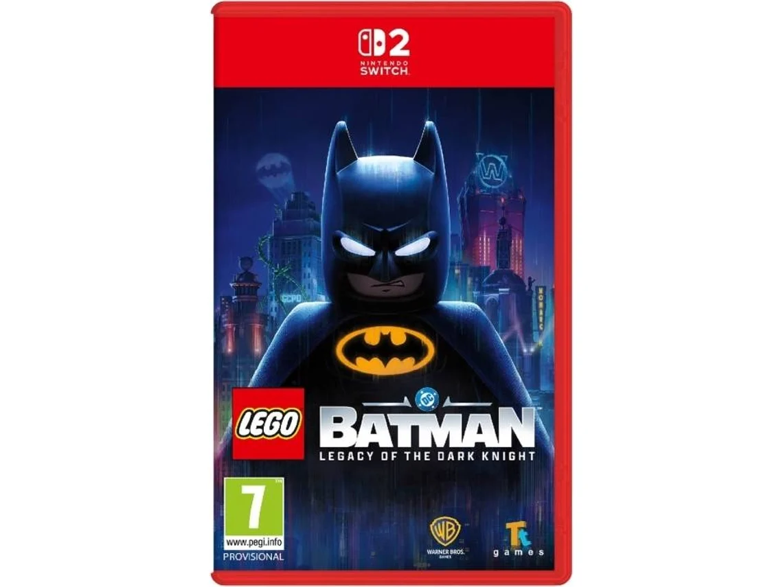 Pré-venda Jogo Nintendo Switch 2 Lego Batman: Legacy Of The Dark Knight