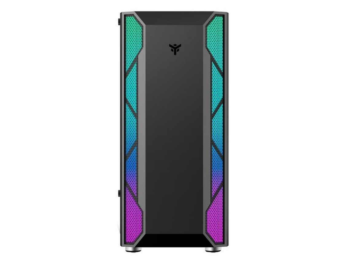Gabinete ITEK Vertibra X210 Rgb Mid Tower Atx Preto Formato Mid Tower Atx Midi Tower Atx