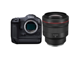 Eos R3 + Rf 85mm F/1.2 L Usm Máquina Fotográfica Profissional + Ebook “20 Dicas para Fotos Que Impressionam” CANON
