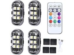 Kit Genérico De Luz Estroboscópica Recarregável Led