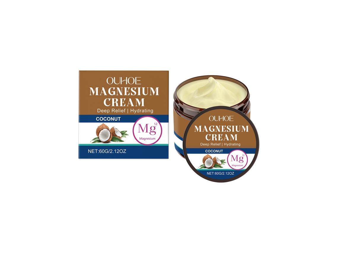 Creme Magnésio Côco Alivio Muscular Rápido