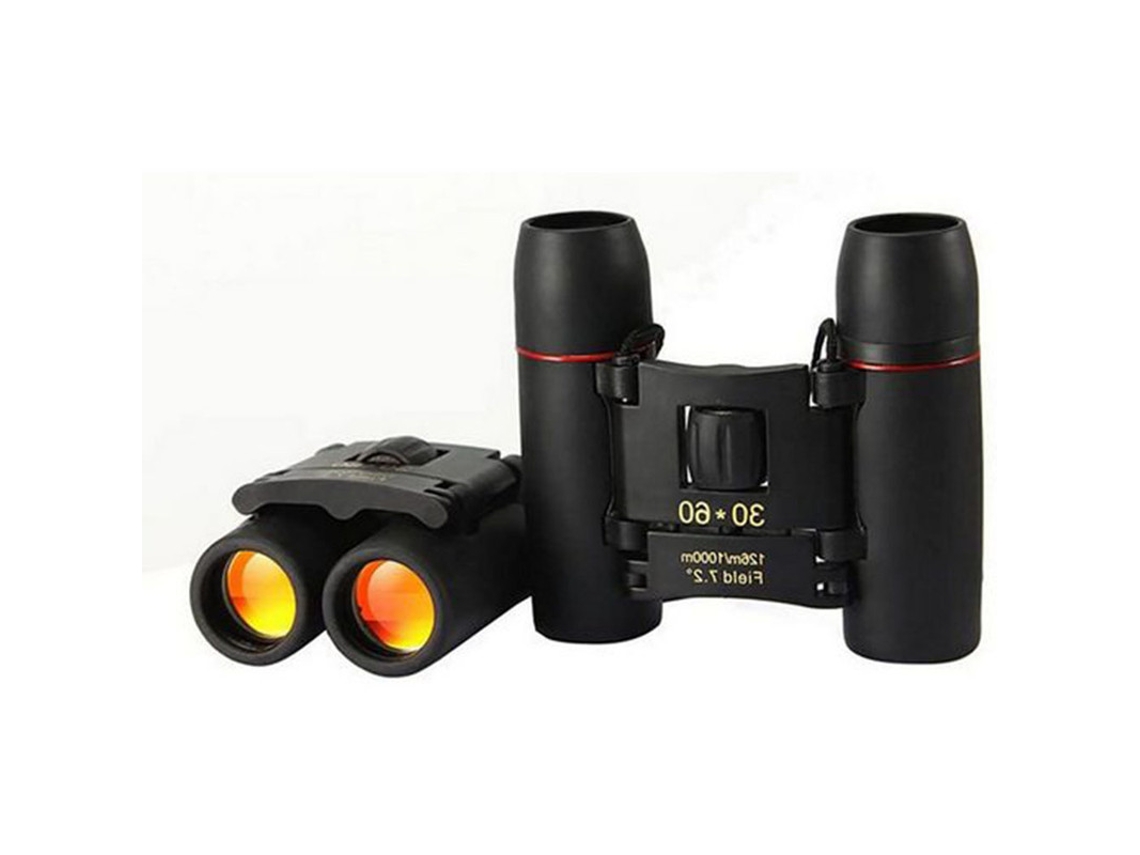 Mini Luz 30x60 E Telescópios Pequenos (preto)