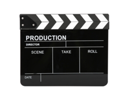2026 tablero de Clap de Acrílico para Cine Y Fotografía Herramienta Directorial de Películas