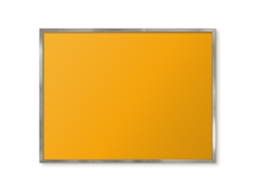 Magnetic Glass Board Beige-yellow For The Hall Espelharte (80x60 Cm)