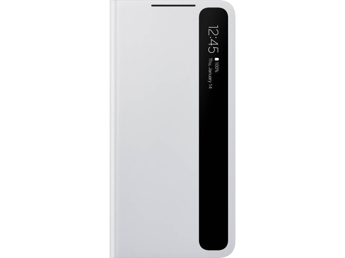 Capa SAMSUNG Galaxy S21+ Clear View Cover Cinzento