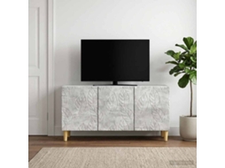 Vidaxl Gabinete Para Tv 99 X 34,5 X 50 Cm Cinzento Cimento