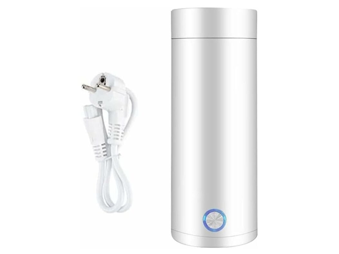 Lurelia Mini Chaleira E Mini Garrafa Térmica, Chaleira Elétrica Portátil, Chaleira Elétrica Portátil De Viagem