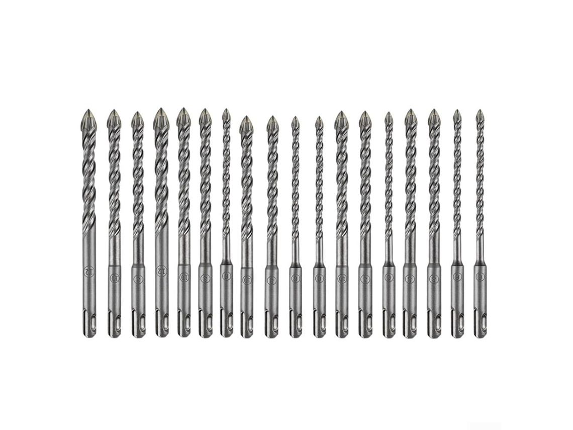Aço Yg8 6/8/10/12 (conjunto De Brocas Cruzadas Sds-plus 6 8 10)
