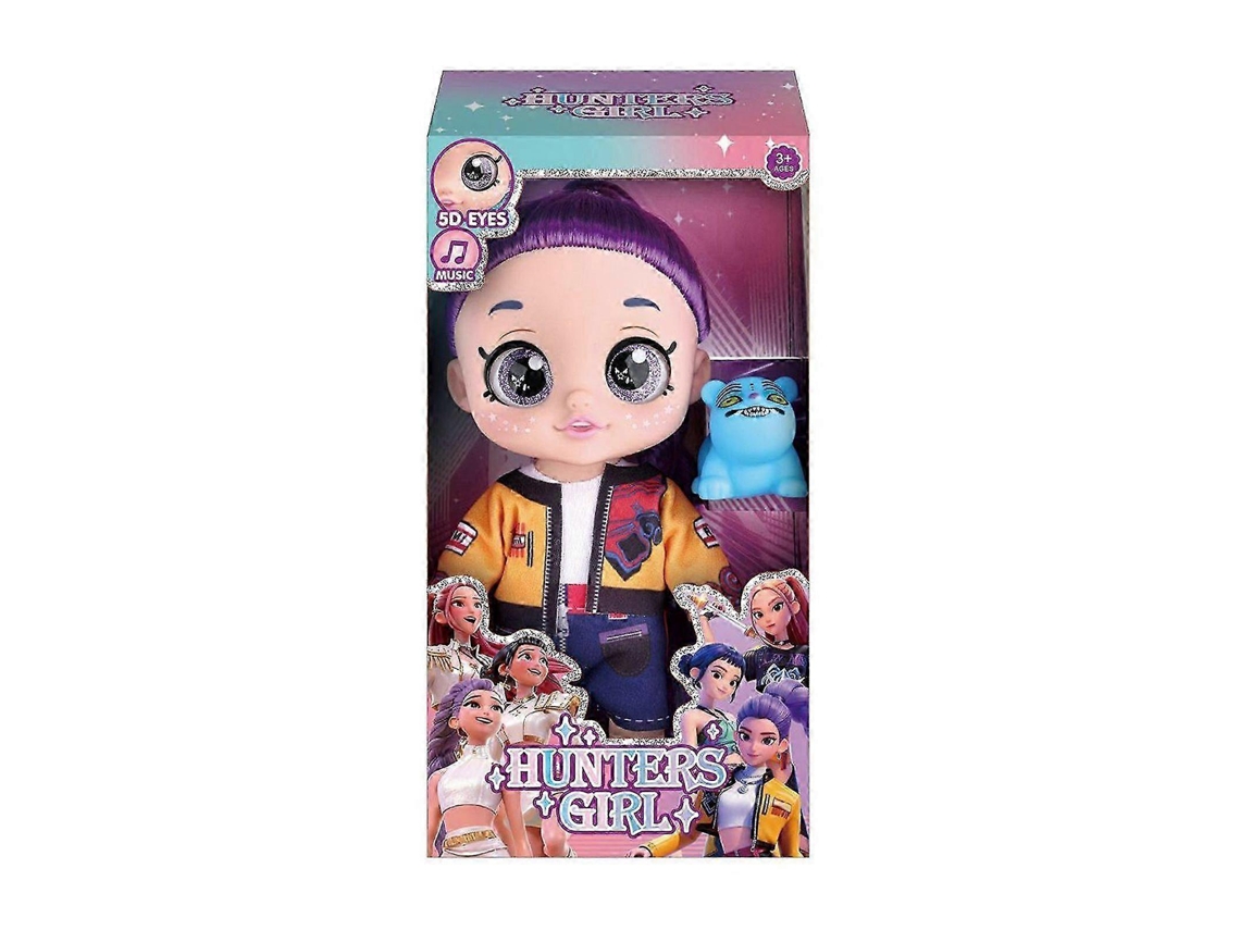 Boneca De Vinil Colecionável Meninas Cantoras K Pop 10 Polegadas Rumi A Presente Crianças Aniversário Natal