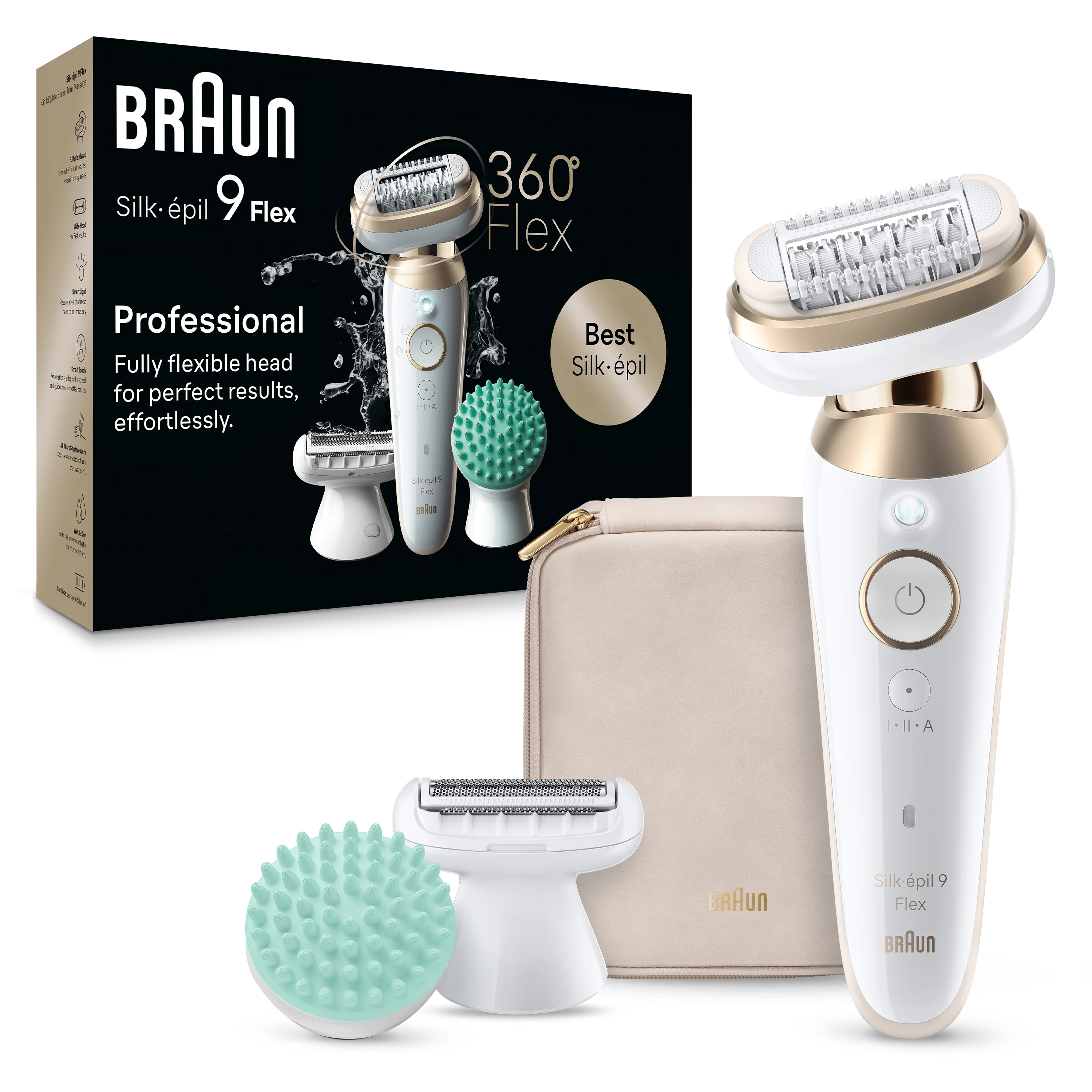 Depiladora BRAUN Silk Epil S9 Fl SES9--071 3Dskin&Spa (Arranque - Multi-zonas - Corrente)