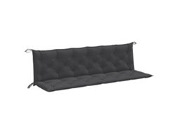 Garden Bench Cushion, Garden Bench Cushions Vidaxl Antracite Tecido (200 X 50 X 7 Cm)