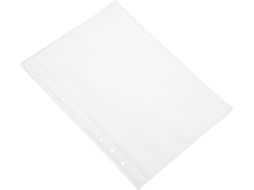20 Protetores de Folha de Trabalho em PVC Transparente para Massas de 6 Anéis, Leves e Suaves, Inserções Práticas para