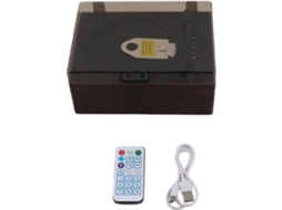 Leitor Cd Portátil Garsent, De Retrô Para Casa, Recarregável, Entrada Aux Usb, Bluetooth 5.1 Com