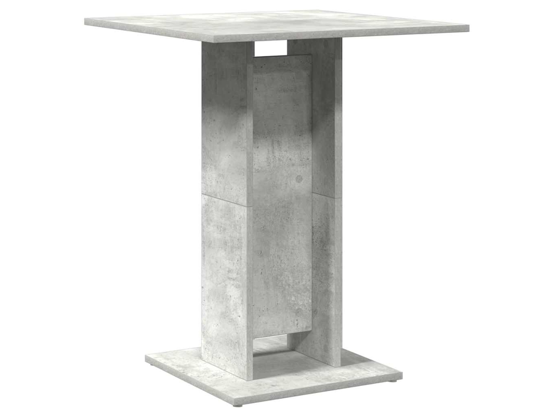 Mesa Bistrô Derivados Madeira Cinzento Cimento MAISON EXCLUSIVE 60x60x75 cm