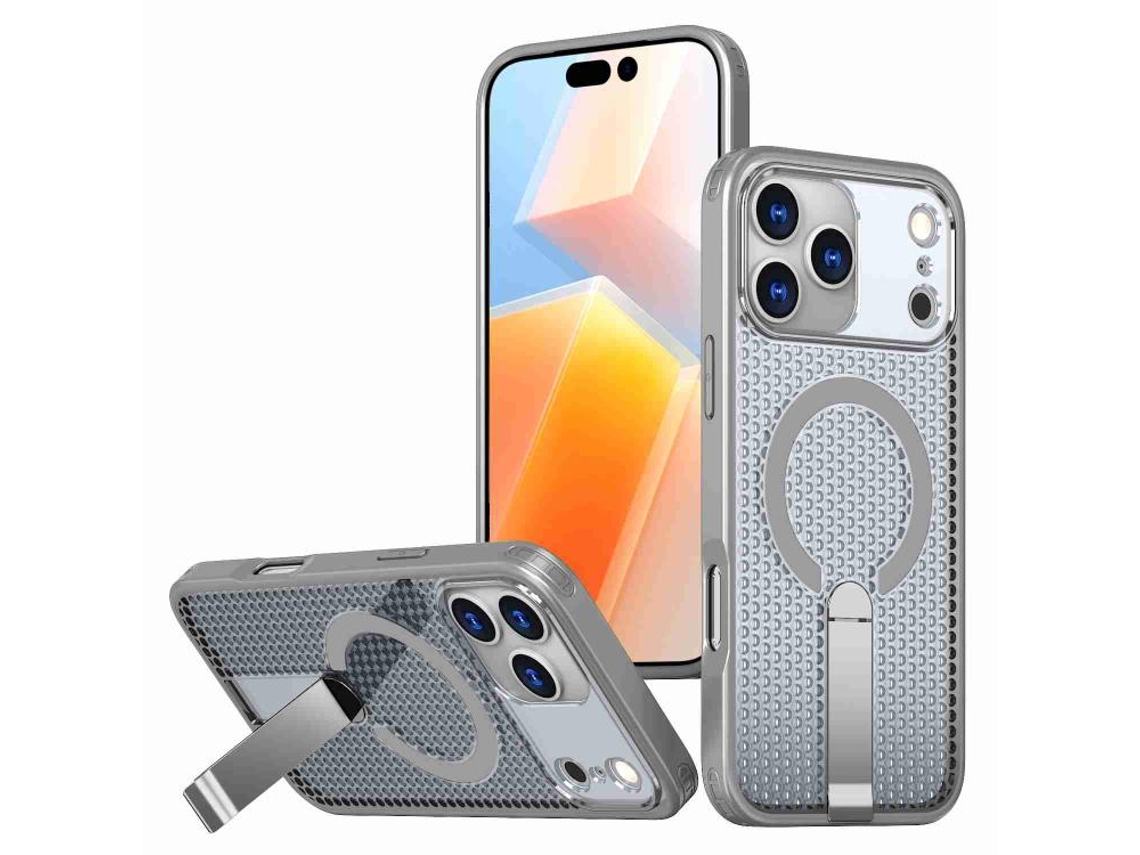 Capa Para Iphone 17 Pro Com Sistema De Resfriamento Honeycomb E Magsafe.