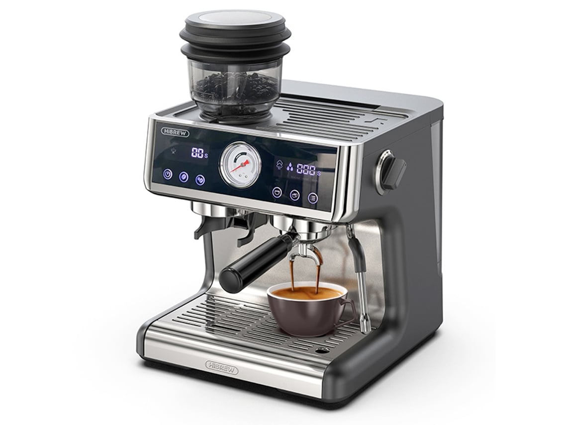 Máquina de Café Expresso HIBREW H7A 20 Bar Moedor de 30 Níveis | Worten.pt