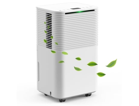 Desumidificador Portátil Humilabs 12l Capacidade 3 Modos Drenagem Automática E Manual Timer 24h Baixo Ruído