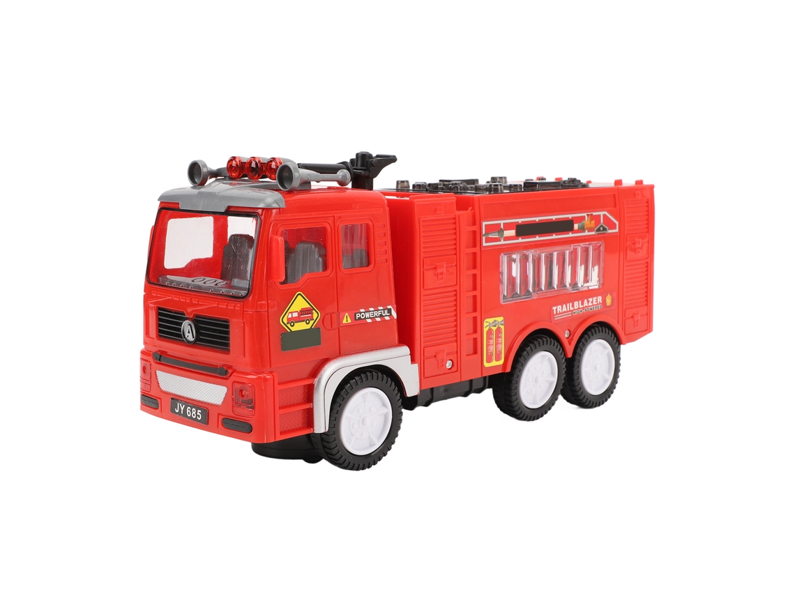 Mali brinquedo Caminhão de Bombeiros Elétrico com Luzes e Sons 4d Grande para Crianças