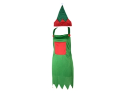 Laxiscreed Avental De Natal Com Duende Para Decoração De Cozinha, Conjunto De Aventais De Não-tecido