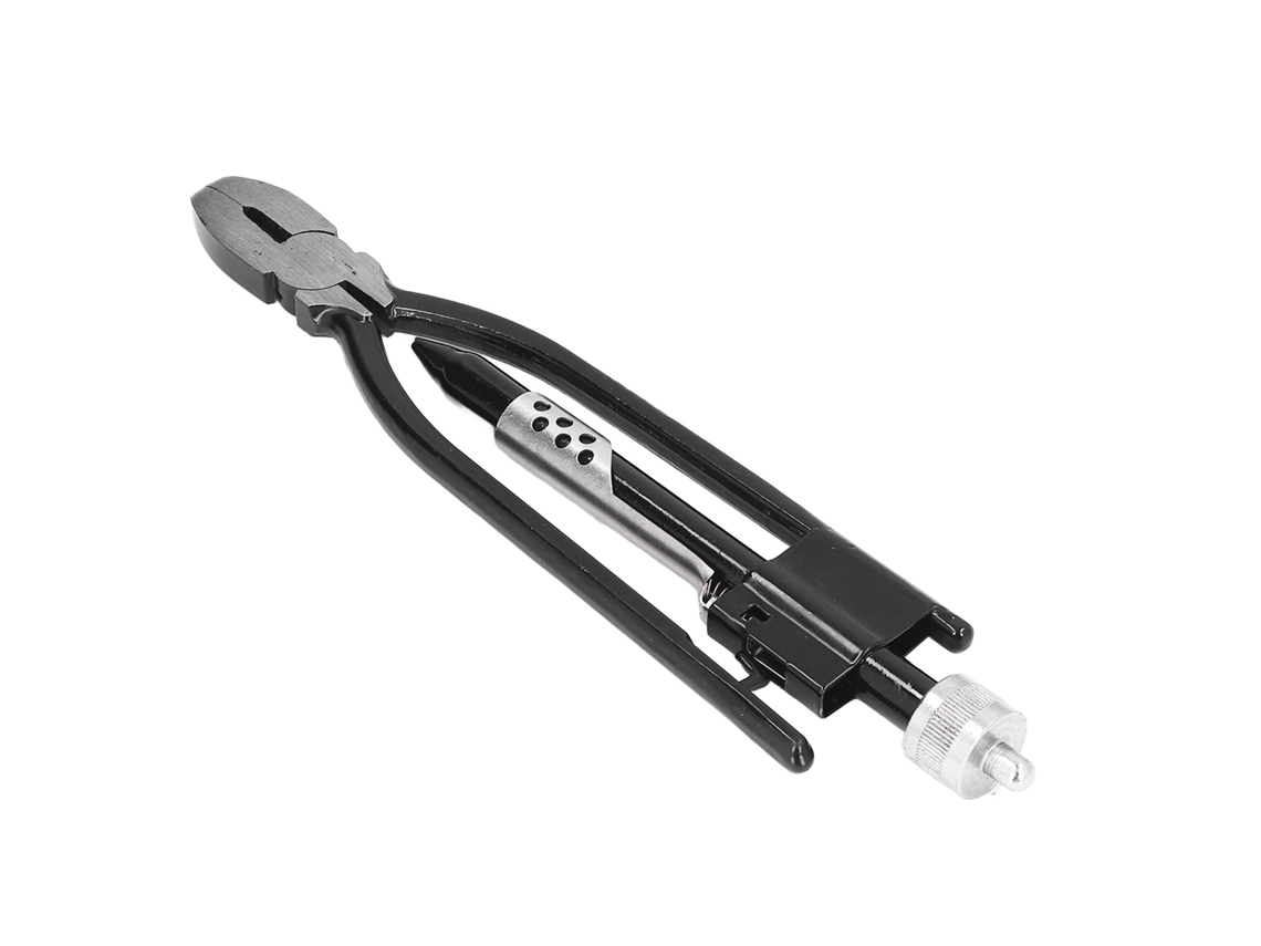 Alicates de Anel Snap Circlip Curvo 7 Polegadas Aço Inoxidável | S/MARCA