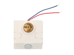 Suporte De Lâmpada E27 Com Sensor De Movimento Pir, Ajuste De Brilho E Tempo, 110-245v