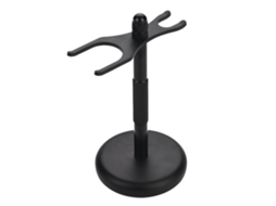 Suporte para pincel de barbear em liga de zinco resistente