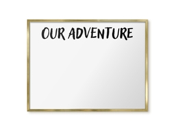 Magnetic Board Our Adventure For The Living Room Espelharte (80x60 Cm)
