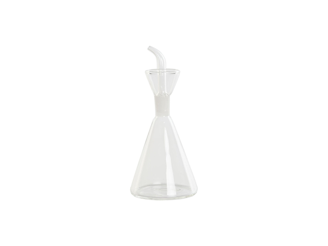 DKD Home Decor Óleo de Vidro Borosilicato Transparente 125 ml 7 x 7 x 16 cm