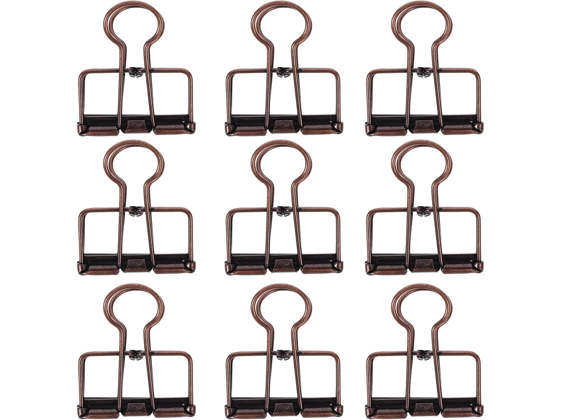 Clipes De Liga Metálica Para Decoração Escolar, Clipes Para Arquivos De Escritório, Pacote Com 10 Unidades, Design