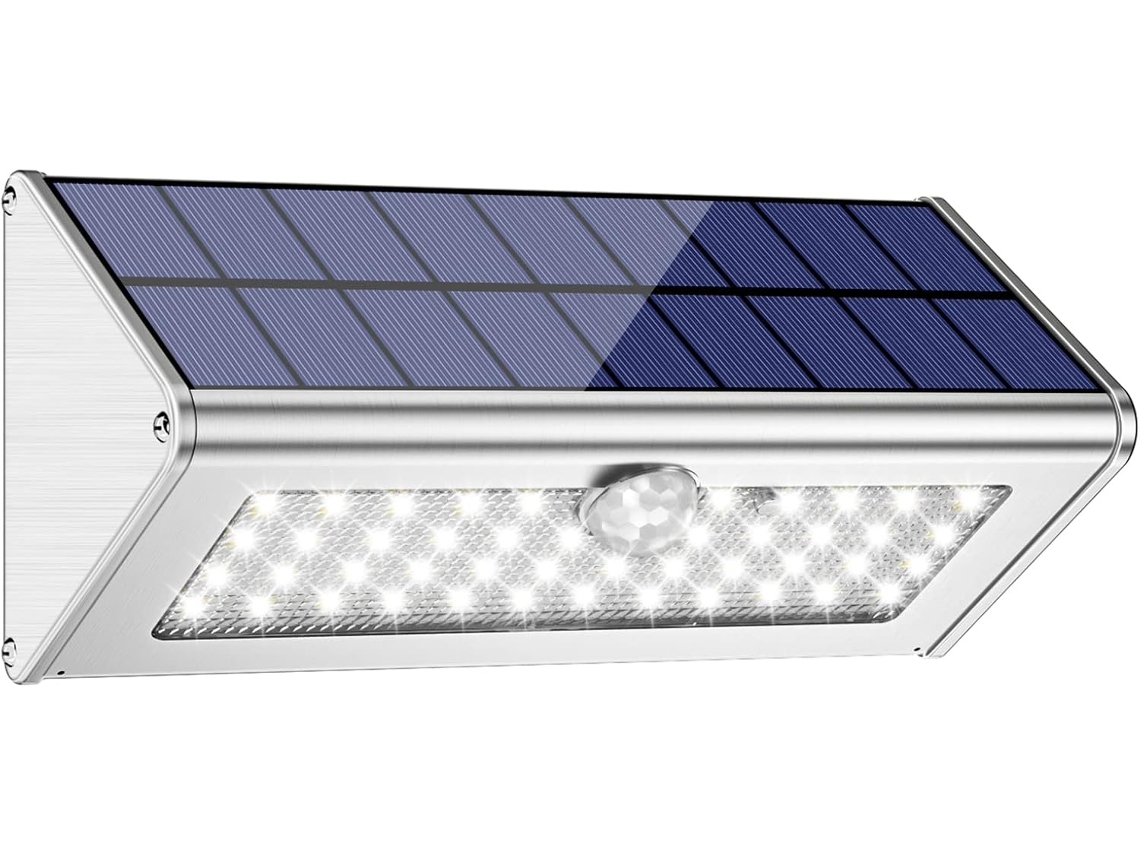Lâmpada solar externa à prova d'água Brilvibera IP65, 4500 mAh, sem fio