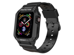 Capa com Bracelete Endurance All-In-One para Apple Watch Series 5 44Mm Preto