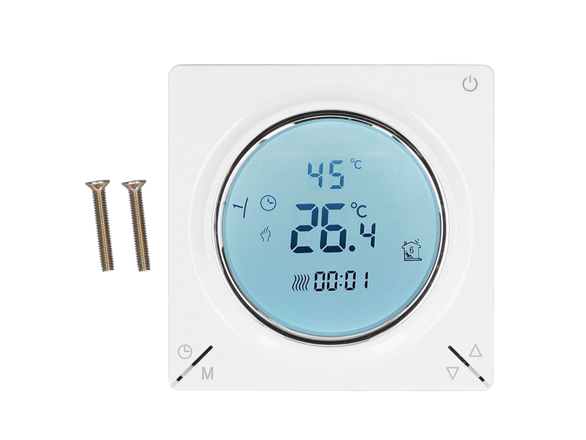Termostato inteligente com tela lcd e termistor ntc controle de temperatura ac220v S/MARCA