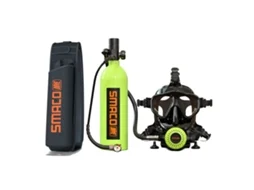 Equipamento De Mergulho, Tanque De Oxigênio Portátil, Máscara Facial Completa Incluída, S400pro-m8058-verde