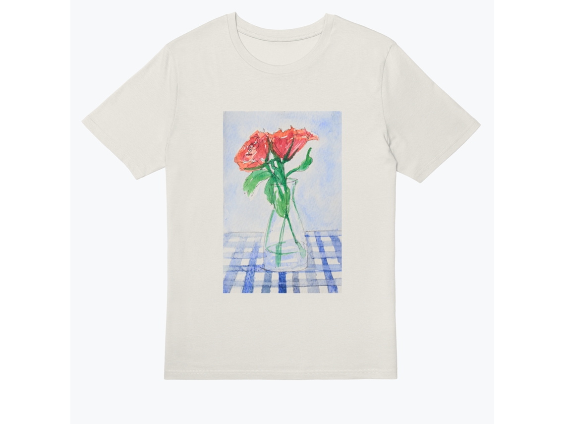 Dancing Roses Heidi Stutt T-shirt-m