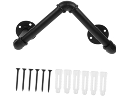 Suporte De Toalhas Metal, Estilo Industrial, Para Pendurar Na Parede, Organizador Multifuncional Para Casa