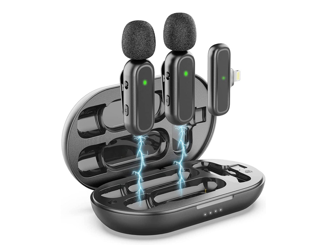 Microfone Wireless K61 (Preto)