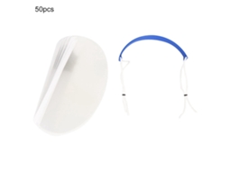 50 Piezas De Protector Ocular Transparente Profesional Para Peluquería
